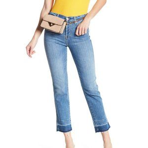 7 Mankind Edie High Rise Crop Raw Hem East Village